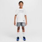 Boys White & Grey Shorts Set, 1, hi-res