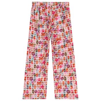 Girls Multi-Coloured Logo Trousers