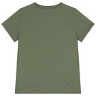 Green Teddy Bear Logo T-Shirt, 2, hi-res