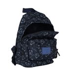 Boys Navy Blue Logo Backpack, 1, hi-res
