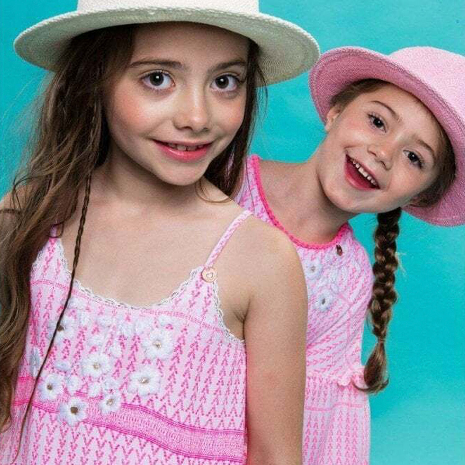 Girls White & Pink Playsuit, 1, hi-res