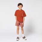 شورت سباحة بالشعار برتقالي للأولاد, 1, hi-res