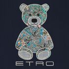 Navy Blue Teddy Bear Logo T-Shirt, 2, hi-res