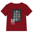 Boys Red Logo T-Shirt, 1, hi-res