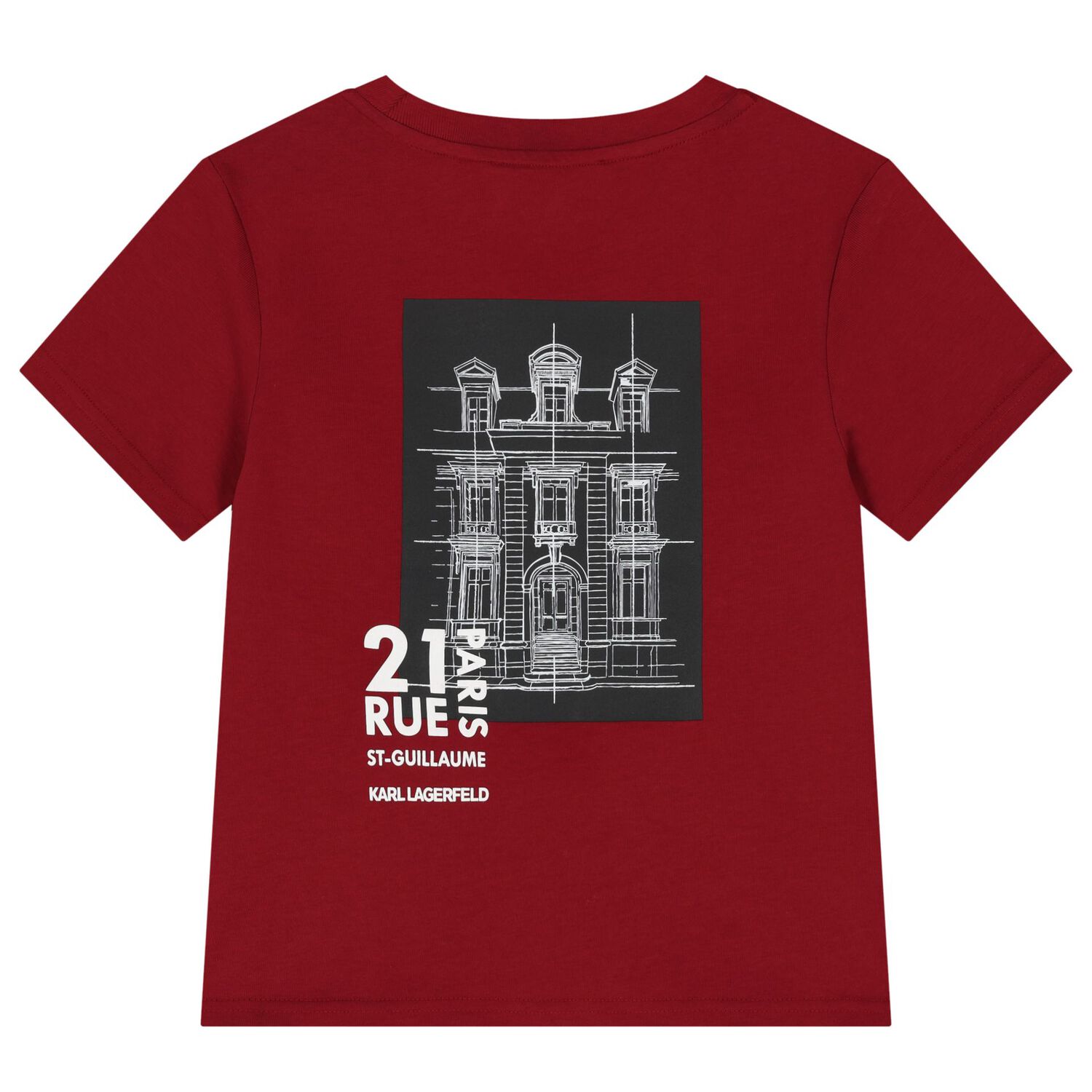 Boys Red Logo T-Shirt, 1, hi-res