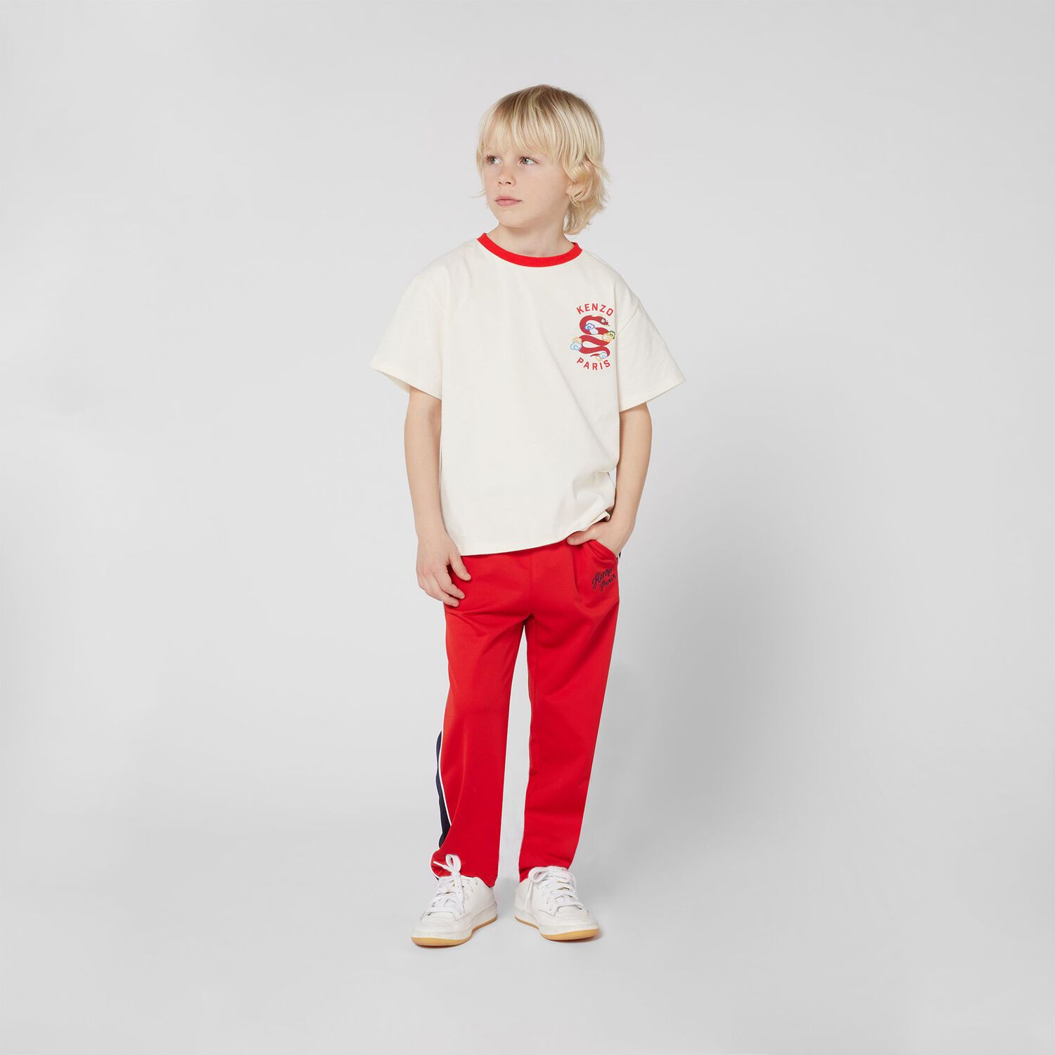 Ivory Snake T-Shirt, 1, hi-res