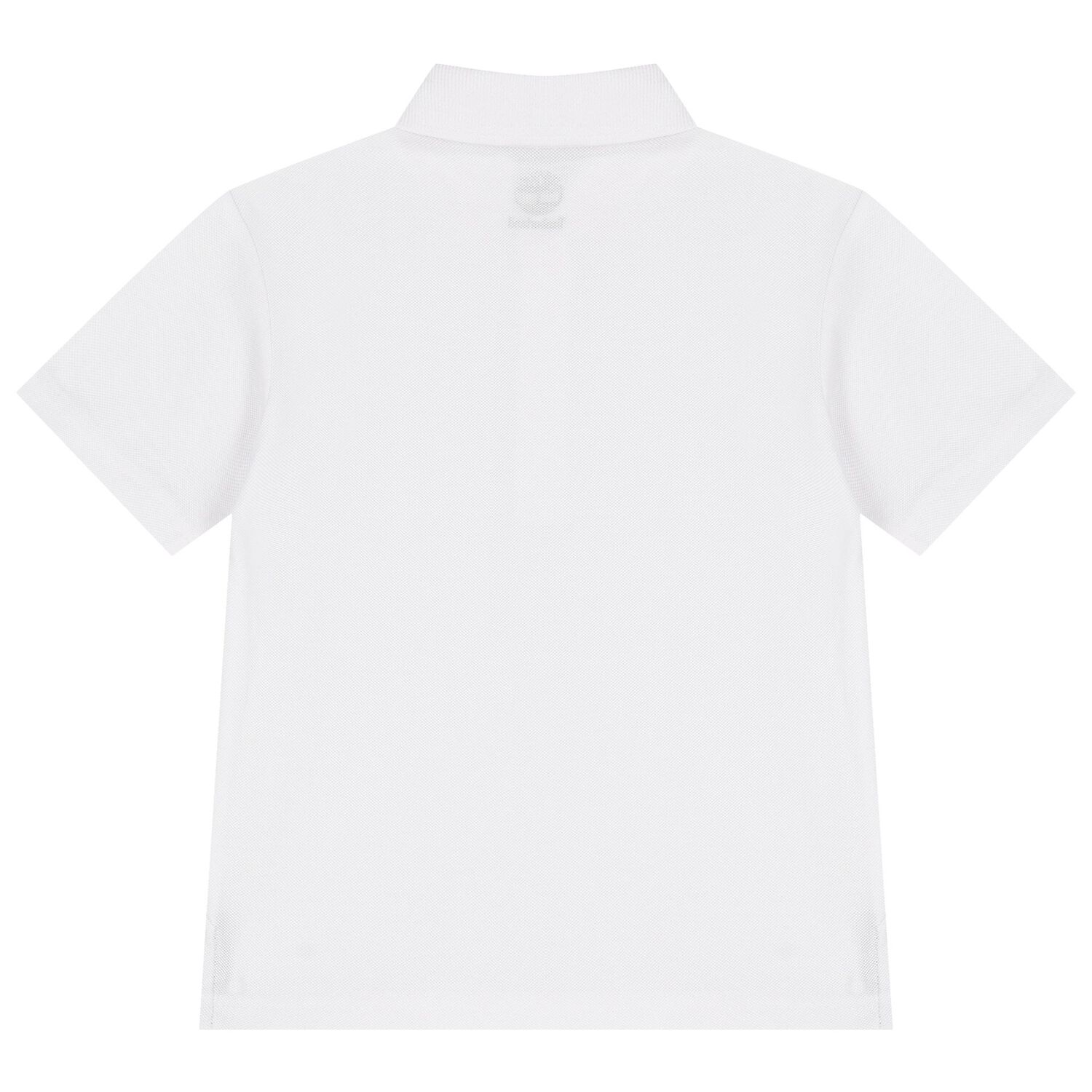 Boys White Logo Polo Shirt, 1, hi-res image number null
