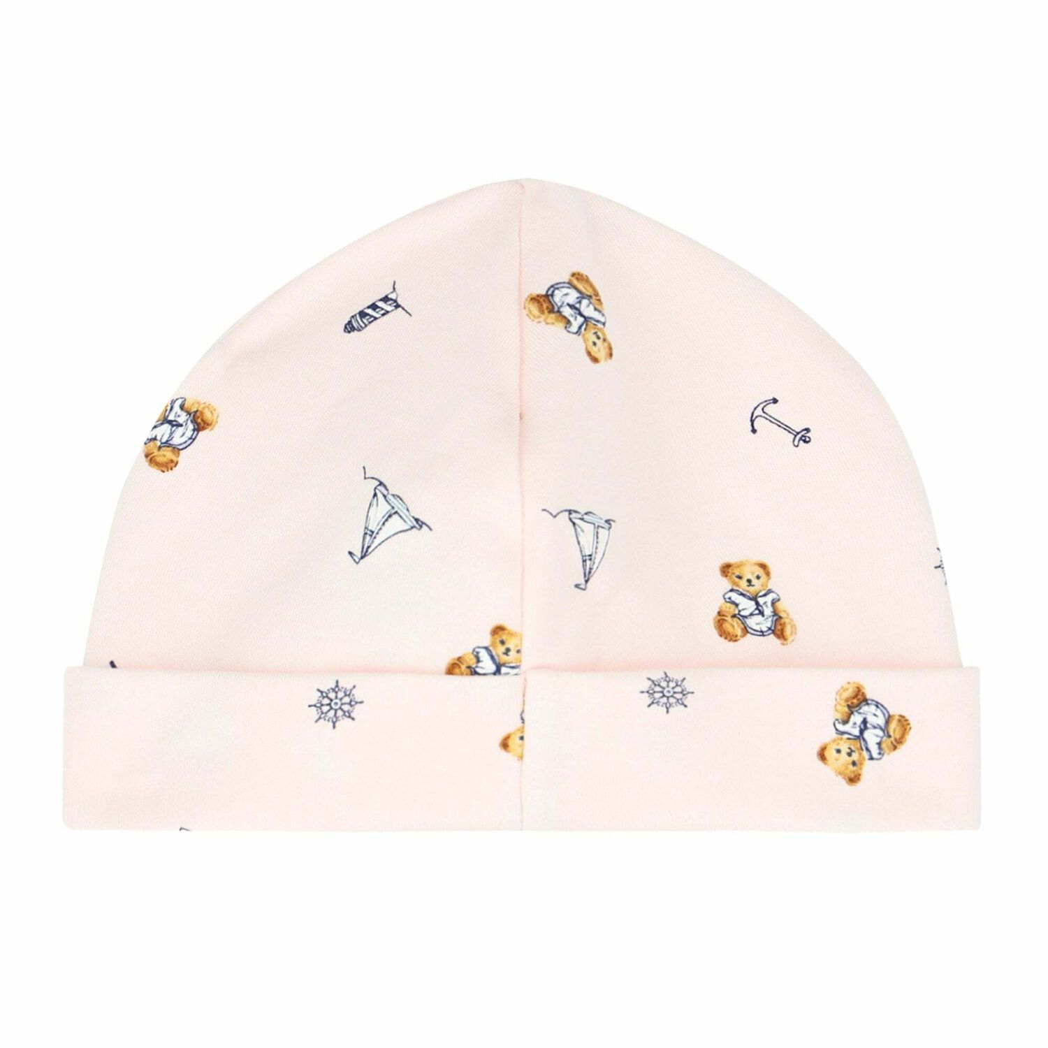 قبعة اطفال مطبعة باللون الزهرى للبنات, 2, hi-res