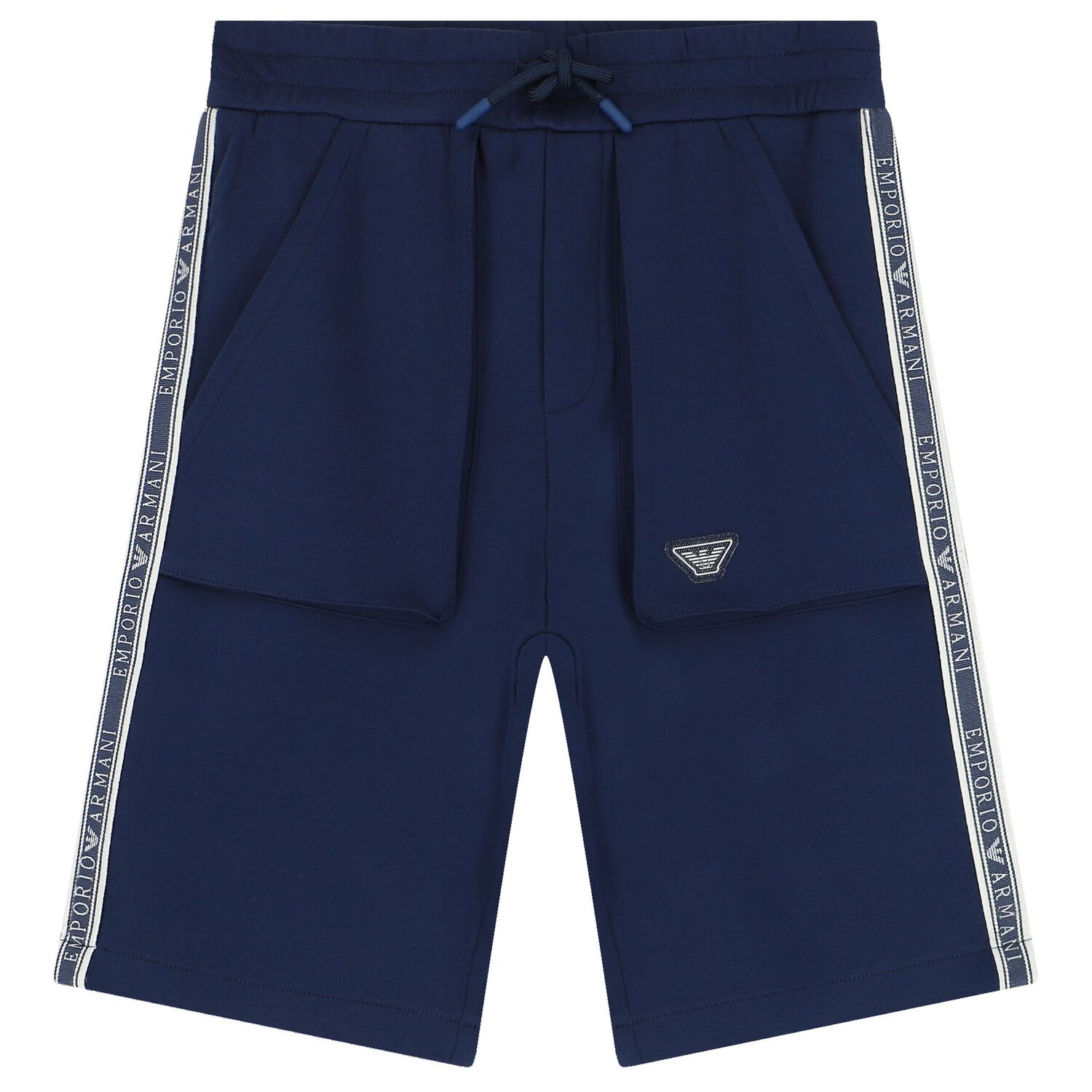 Boys Blue Logo Short, 1, hi-res