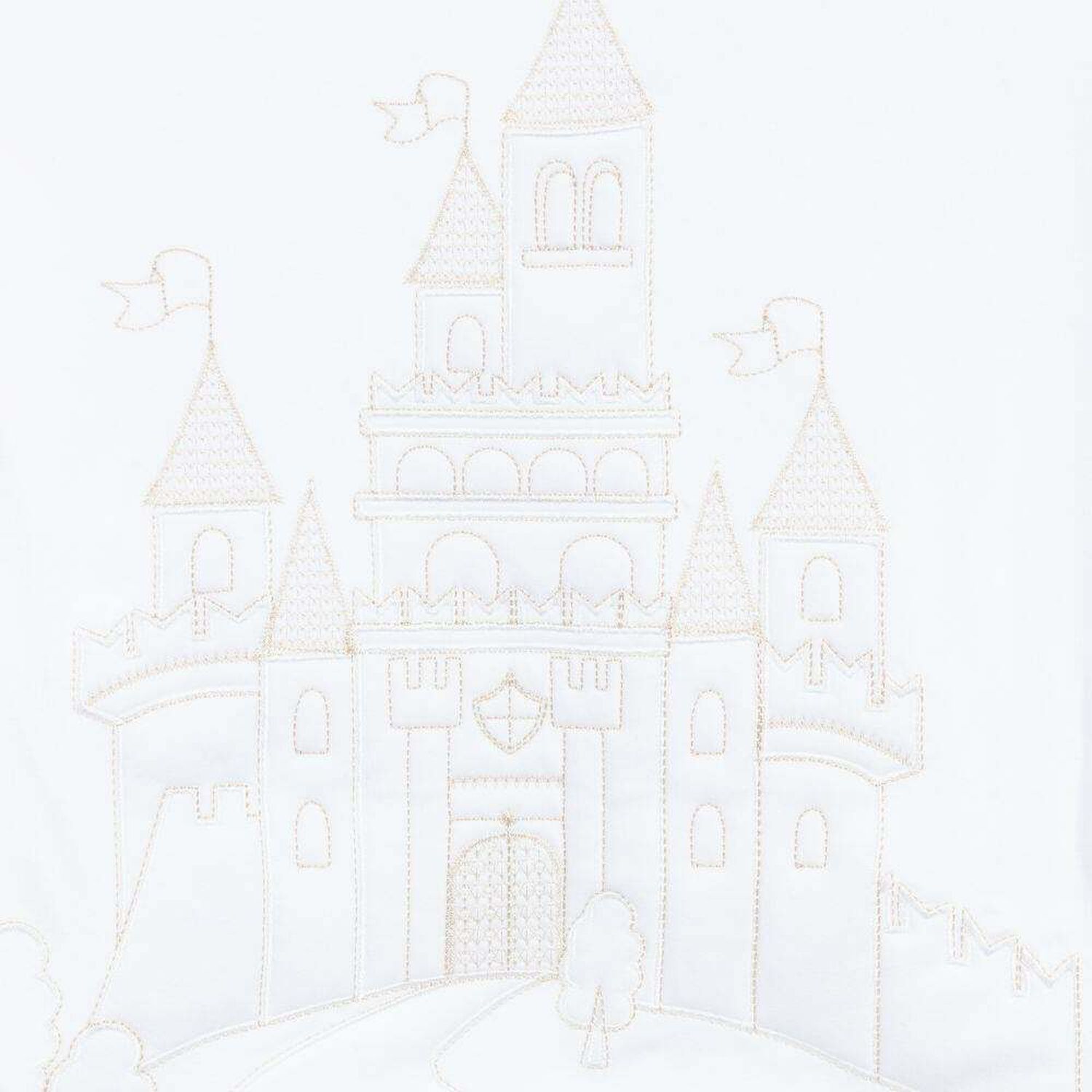 لحاف اطفال قطن باللون الابيض, 1, hi-res