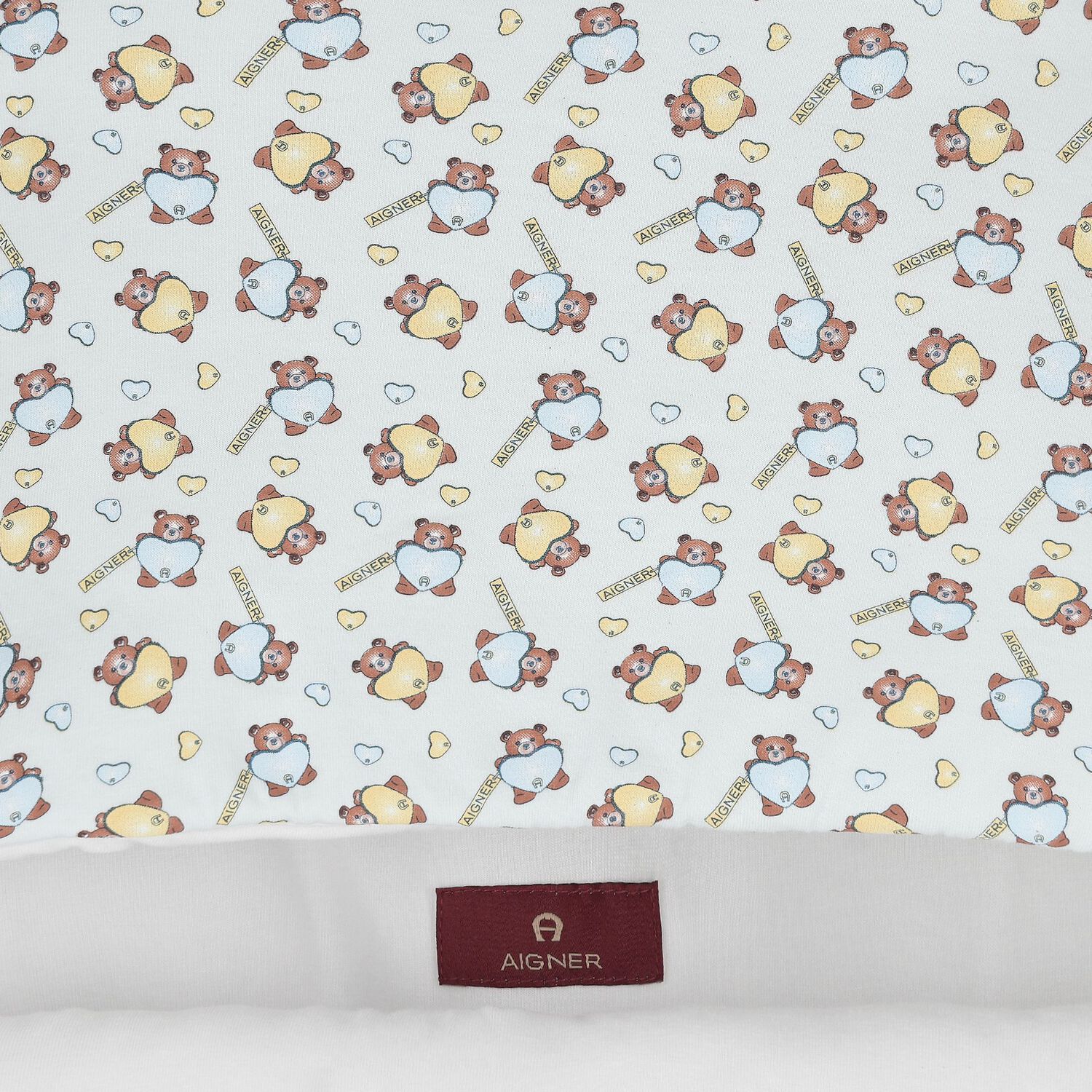 مدس اولاد بطبعه تيدى بير باللون الازرق والابيض , 1, hi-res