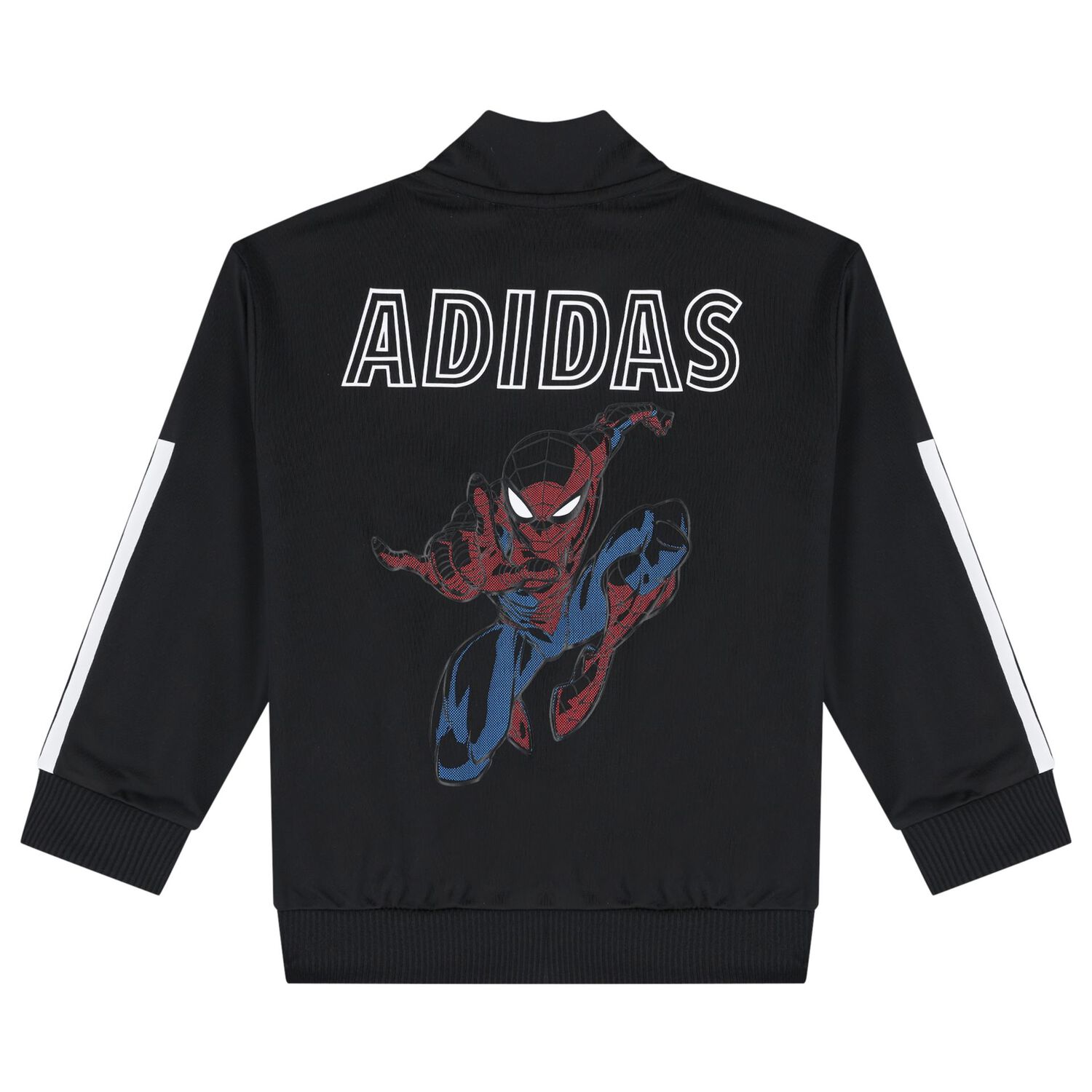 Boys Black Logo Marvel Tracksuit, 1, hi-res image number null