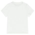 طقم شورت أولاد بالشعار باللون الأبيض و الأزرق, 1, hi-res