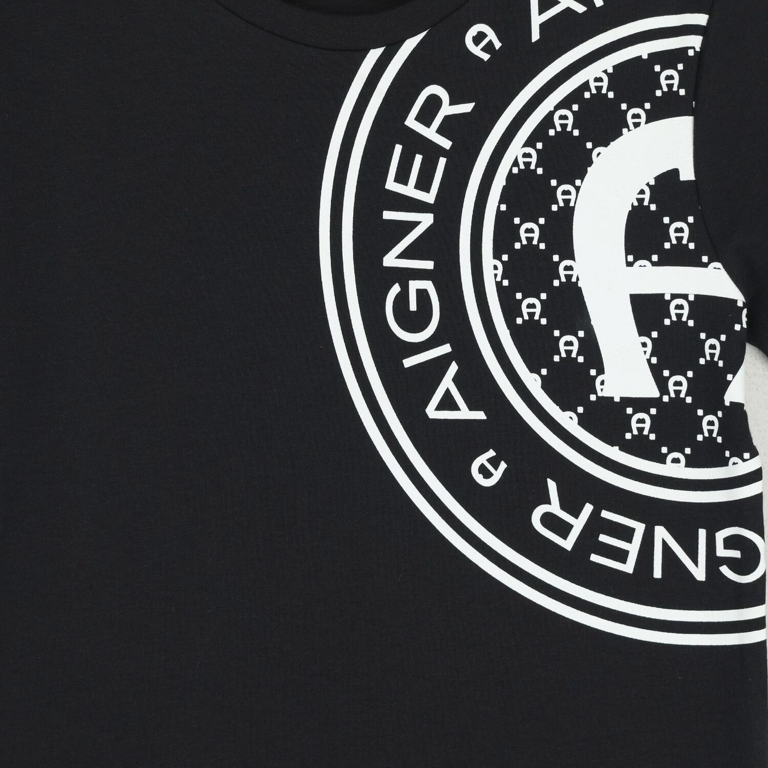 تيشيرت اولاد بالشعار باللون الاسود , 3, hi-res