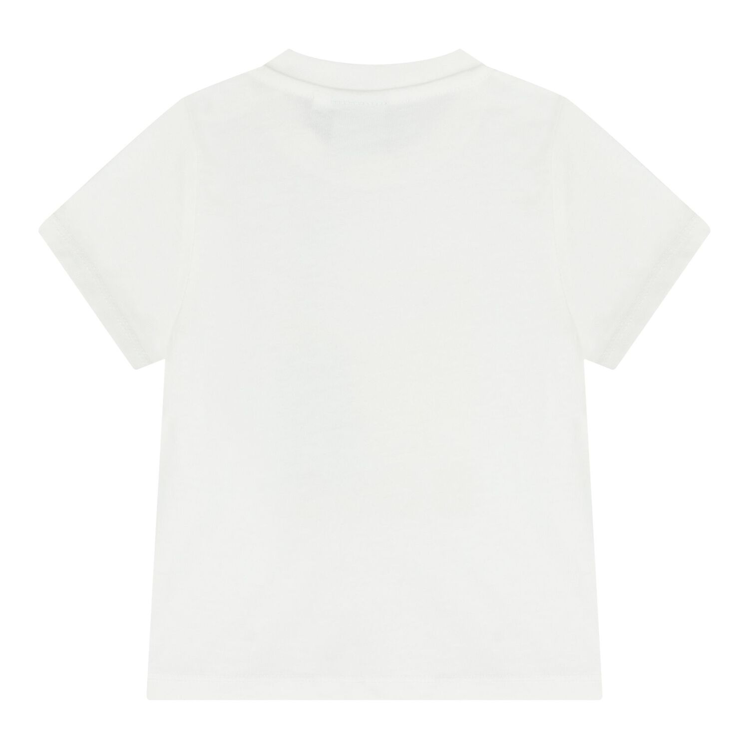 Baby Boys White Logo T-Shirt, 1, hi-res