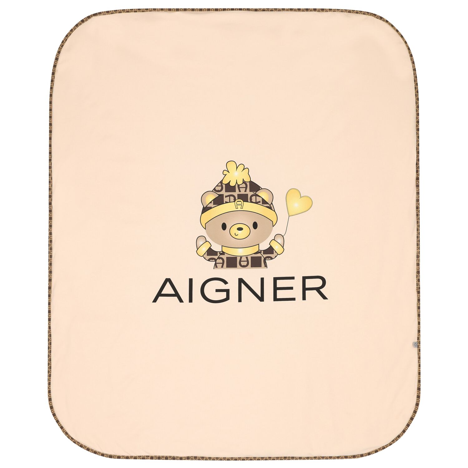 Baby Girls Pink Logo Blanket, 3, hi-res