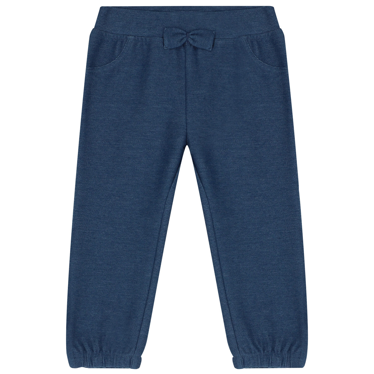 طقم بنطلون بنات بالشعار باللون الأزرق والأرجواني, 1, hi-res