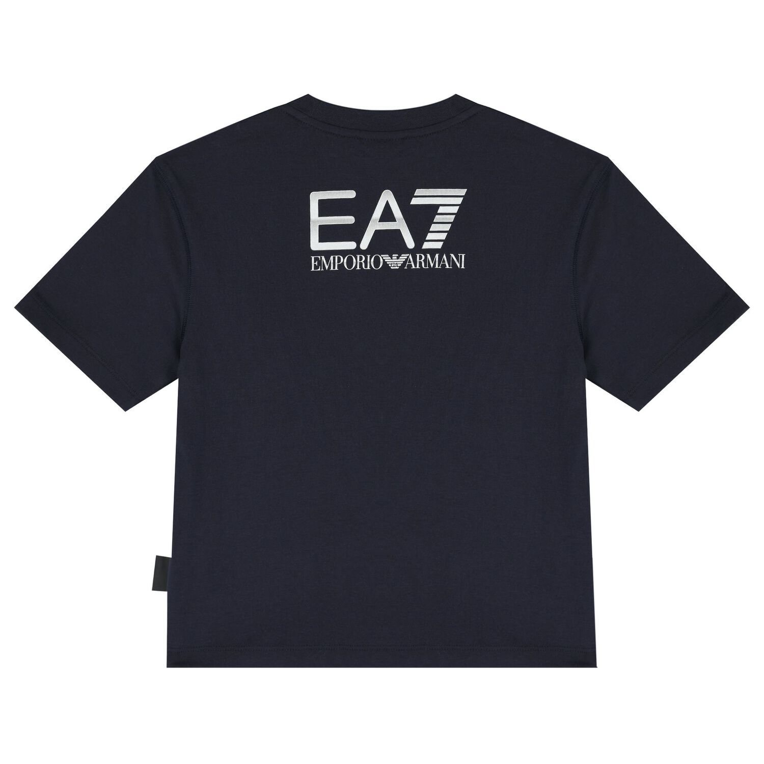 Boys Navy Blue Logo T-Shirt, 3, hi-res