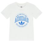 طقم شورت بالشعار باللون الأبيض والأزرق, 1, hi-res