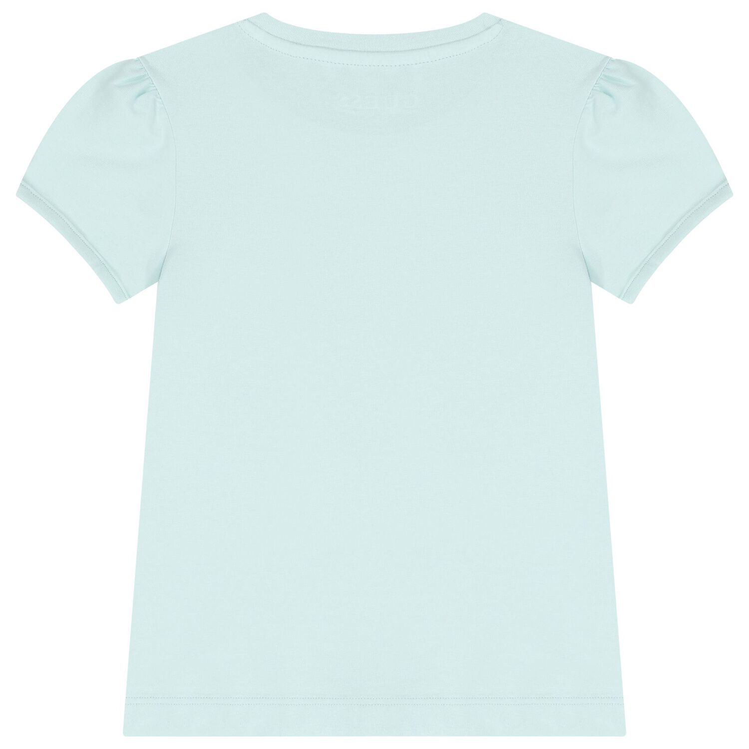 Girls Aqua Logo Butterfly T-Shirt, 2, hi-res