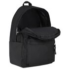 Black Smiley Logo Backpack, 1, hi-res