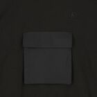 Boys Black Logo Hooded Top, 1, hi-res