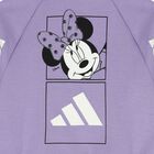 Girls Purple Minnie Mouse Disney Zip Up Top, 1, hi-res