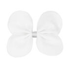 مشبك شعر بفيونكة باللون الابيض, 1, hi-res