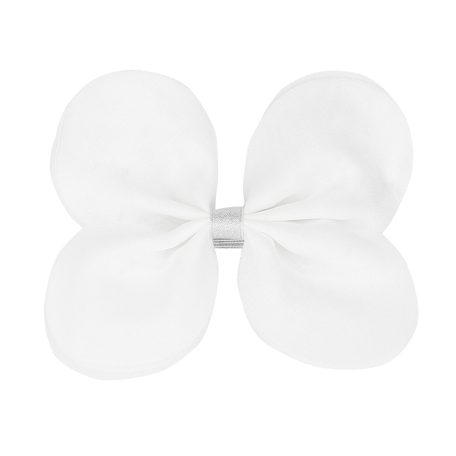 مشبك شعر بفيونكة باللون الابيض, 1, hi-res image number null