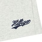 شورت أولاد بالشعار باللون الرمادي, 2, hi-res