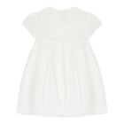 Baby Girls White Smocked Dress, 1, hi-res