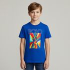 Boys Blue Logo T-Shirt, 1, hi-res