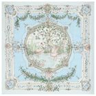 بطانية قماط بطبعة باللون الأبيض والأزرق للأطفال , 1, hi-res