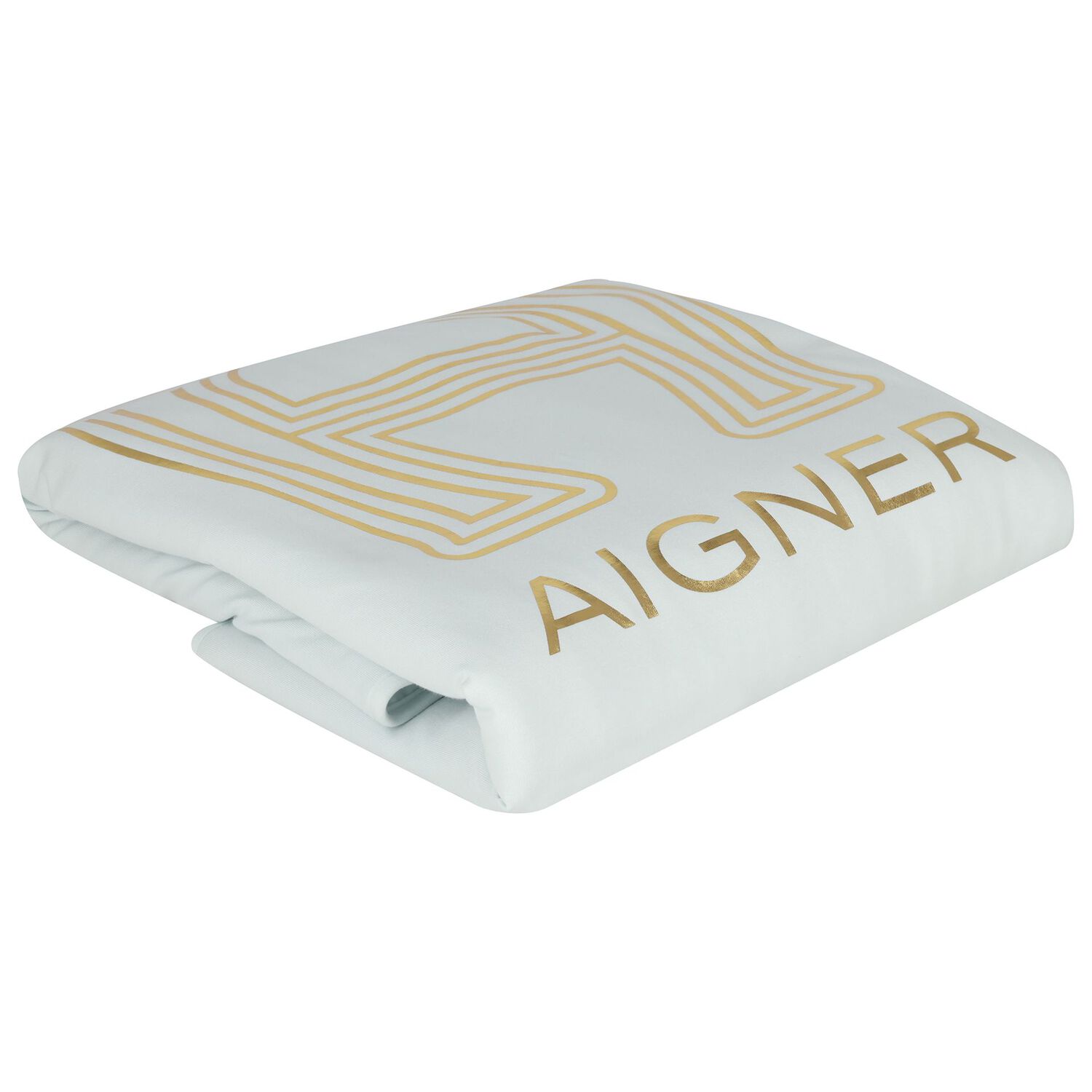 بطانية أطفال بشعار باللون أزرق وذهبي , 2, hi-res