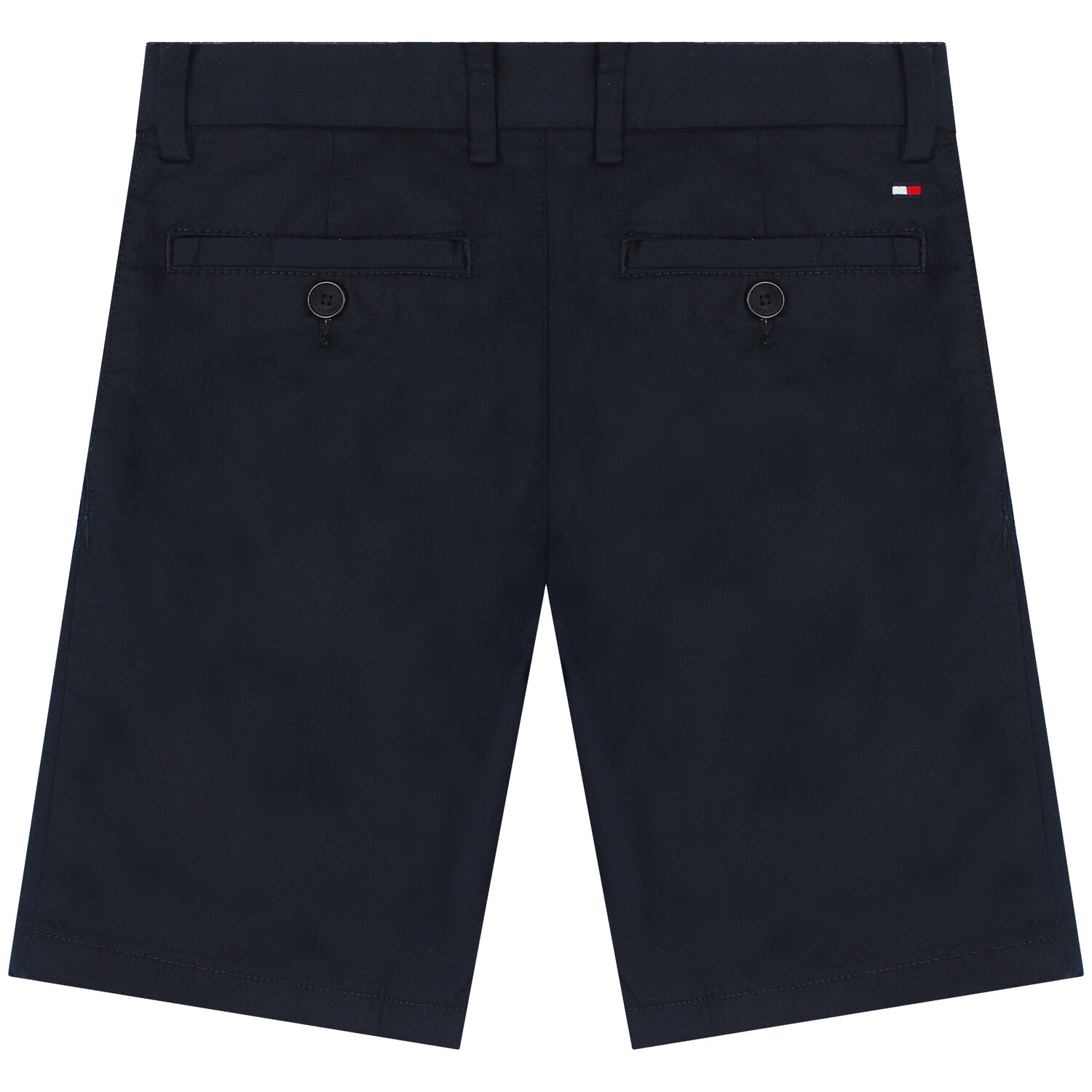 Boys Navy Blue Logo Chino Shorts, 1, hi-res image number null