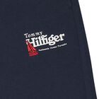 Boys Navy Blue Logo Joggers, 1, hi-res