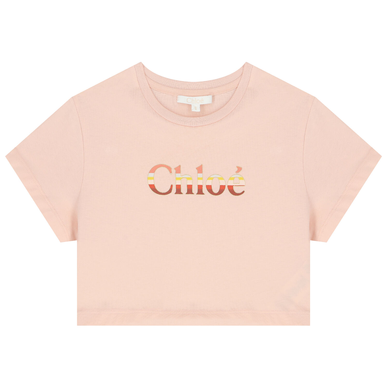 Girls Pink Logo T-Shirt, 2, hi-res