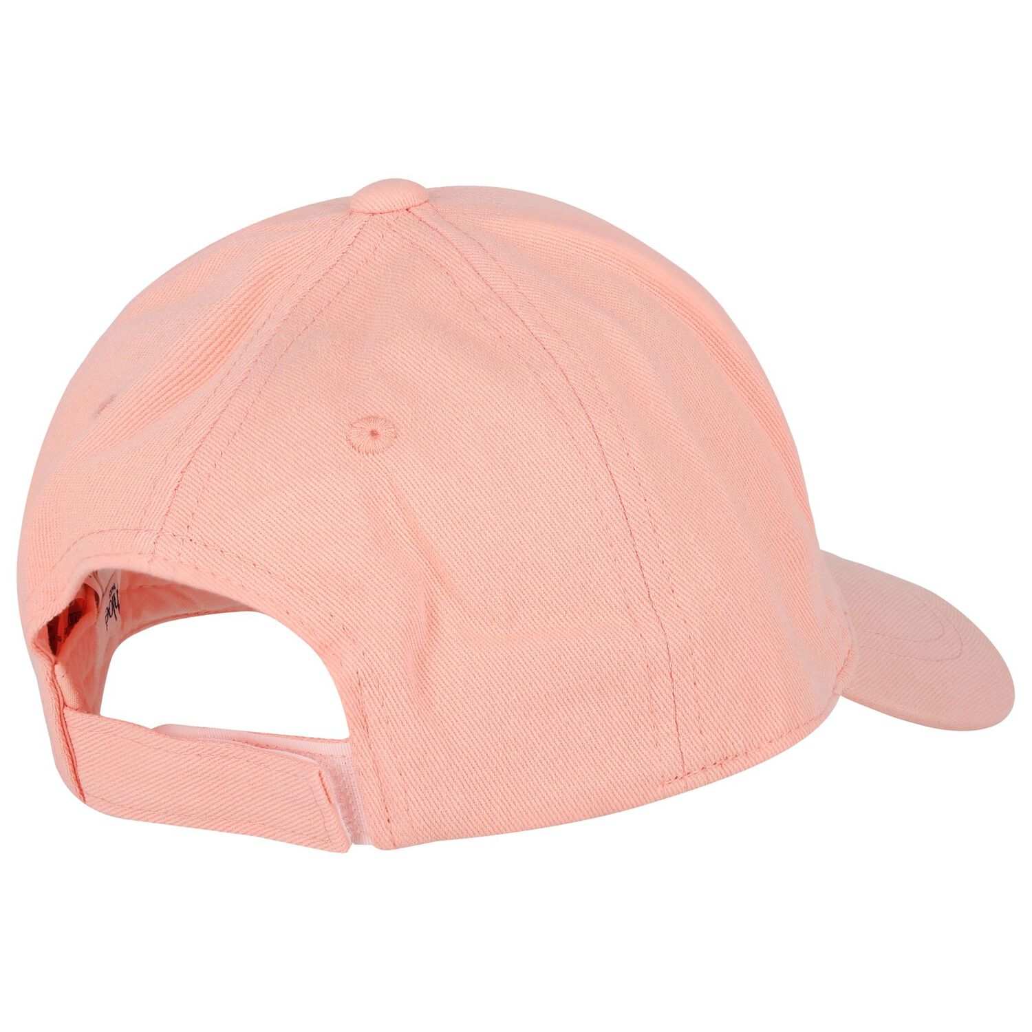 Girls Pink Logo Cap, 2, hi-res