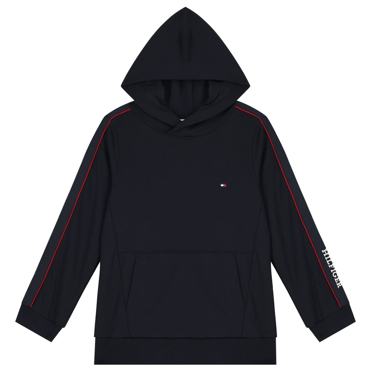 توب أولاد هودي بالشعار باللون الكحلى, 1, hi-res