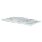 Baby Boys White, Beige & Blue Muslin Swaddles (3-Pack), 8, hi-res