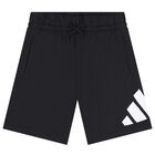 Black Logo Shorts, 1, hi-res