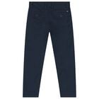 بنطلون اولاد تشينو باللون الكحلى , 1, hi-res