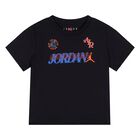 Boys Black & White Jordan Logo Shorts Set, 1, hi-res