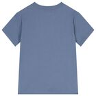 Boys Blue Logo T-Shirt, 1, hi-res