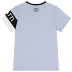 Boys Blue Logo T-Shirts, 3, hi-res