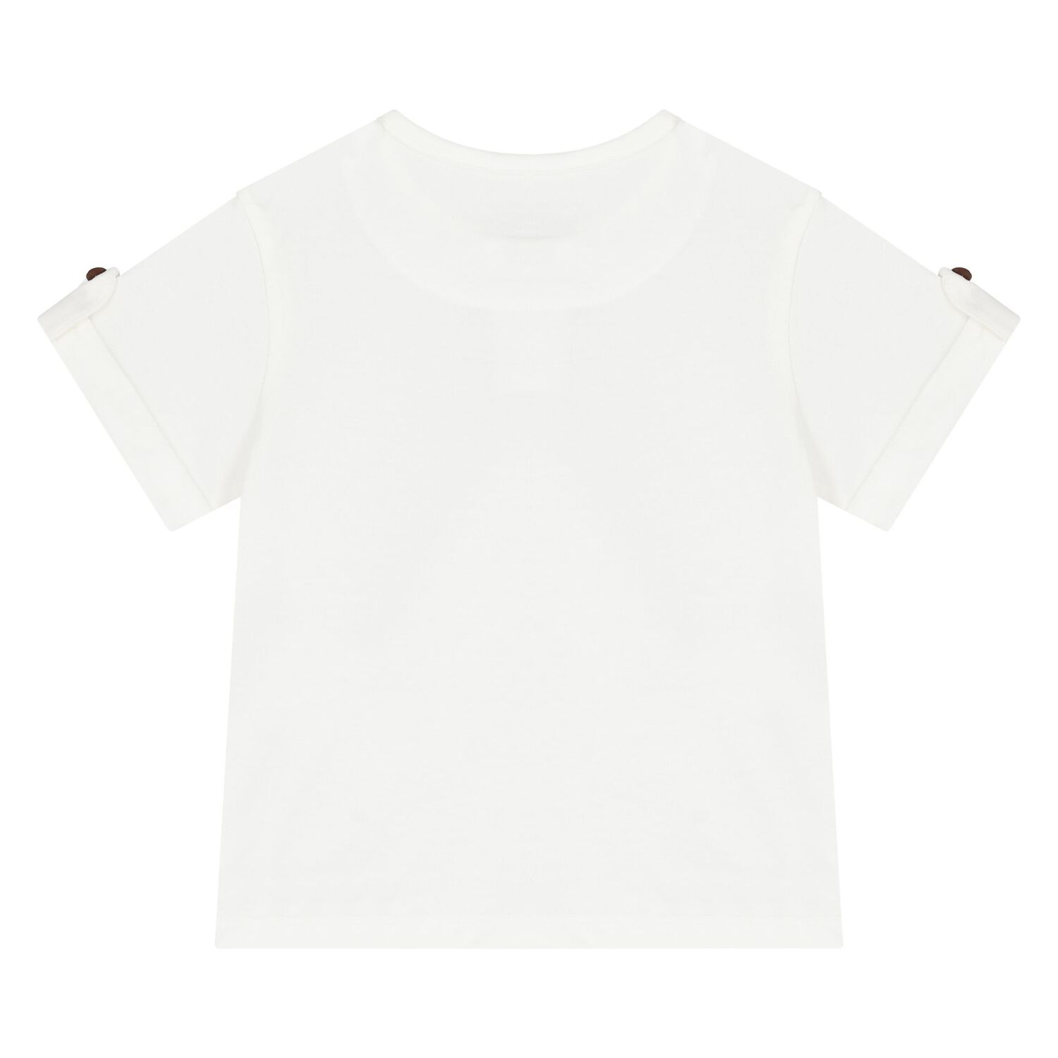 طقم دنغري باللونين الأبيض والبيج للأولاد  , 1, hi-res