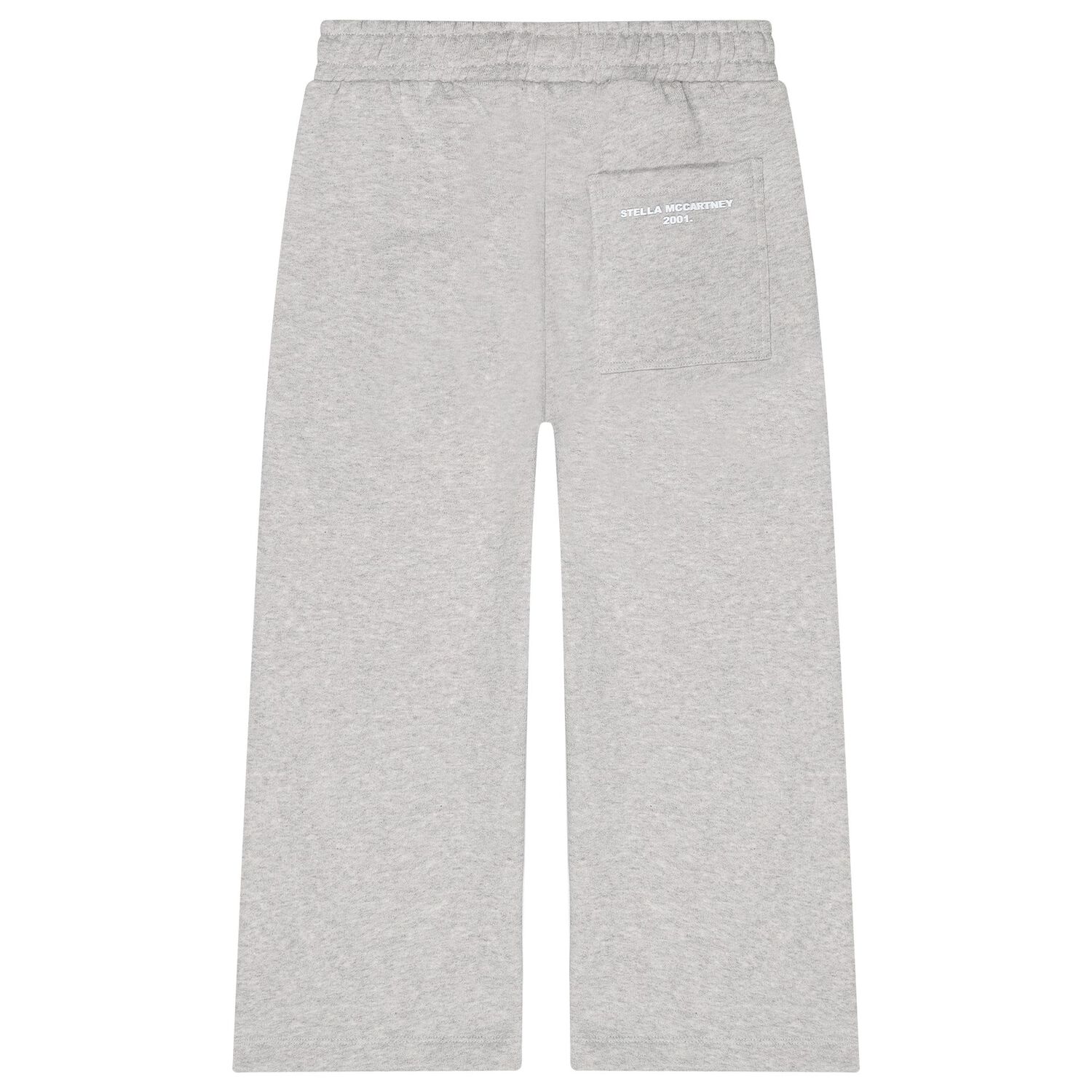 Girls Grey Logo Trousers, 1, hi-res