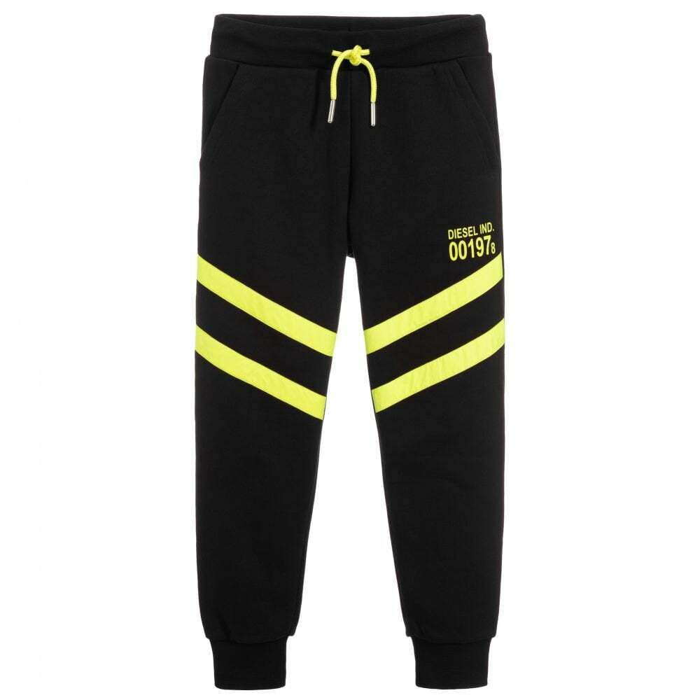 Diesel black joggers outlet