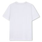 Boys White Logo T-Shirt, 2, hi-res