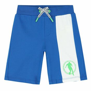 Boys Blue Logo Shorts